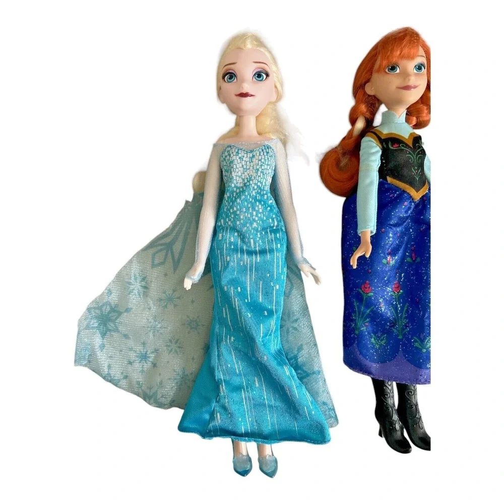 Disney Frozen Elsa and Anna Dolls and Accessories Set Enchanted‎ Ice Vanity